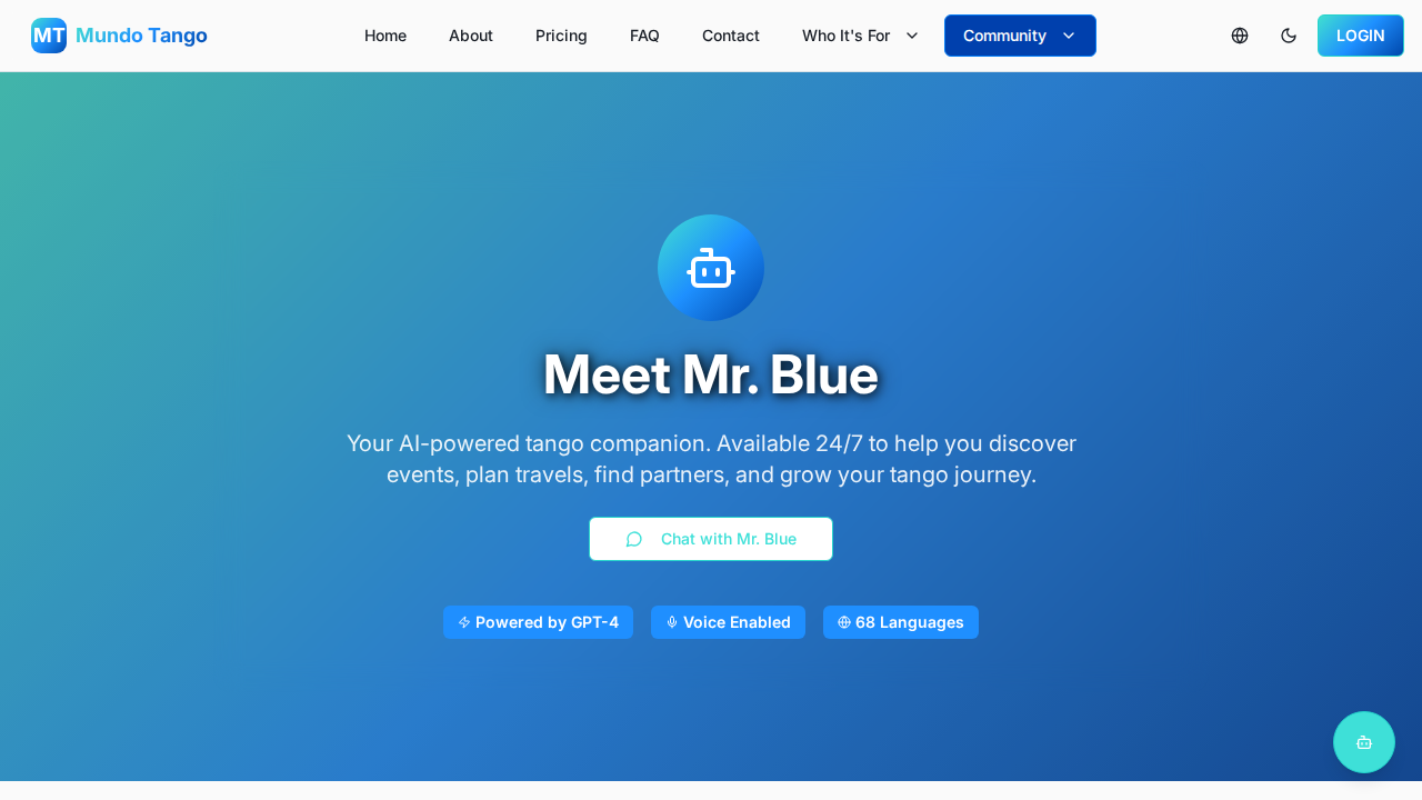 Mr. Blue AI Assistant
